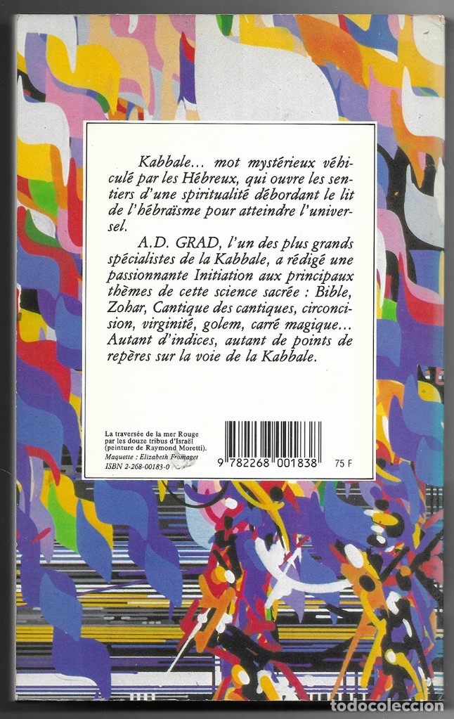 Libros de segunda mano: Initiation &agrave; la Kabbale H&eacute;bra&iuml;que.      Grad, A.D   1987 - Foto 2