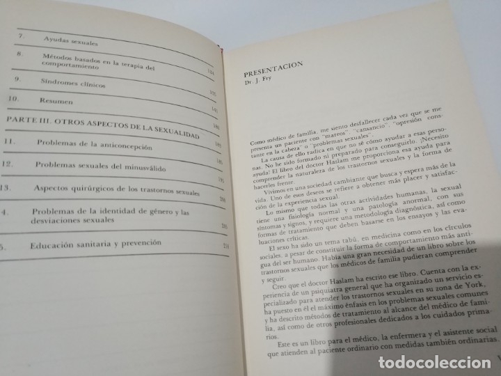 Libros de segunda mano: DISFUNCIONES SEXUALES. EDICIONES DOYMA- M.T. HASLAM - Foto 4