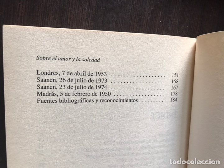 Libros de segunda mano: Sobre el amor y la soledad. Krishnamurti - Foto 6