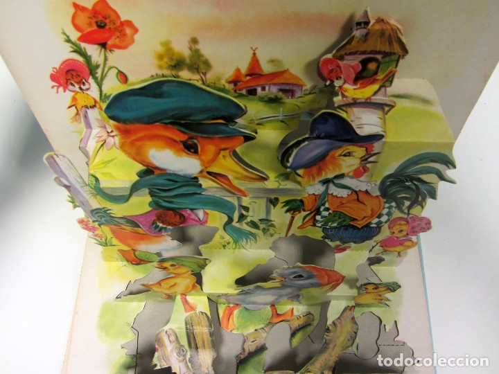 Libros de segunda mano: Le vilain petit canard. Pop-up. Luce-Andr&eacute;e, Lagarde. 1978 - Foto 4