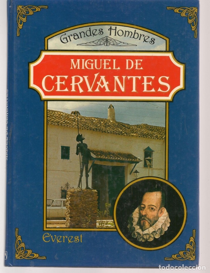 Libros de segunda mano: MIGUEL DE CERVANTES. EDITORIAL EVEREST. 1985. (P/B73) - Foto 1