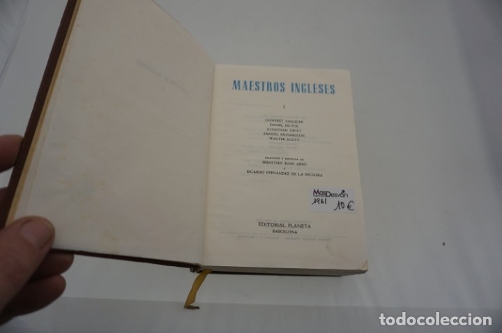 Libros de segunda mano: (6C) MAESTROS INGLESES / EDITORIAL PLANETA 1961 - Foto 3