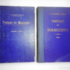 Libros de segunda mano: G. DE PAREDES-BARBUDO TRATADO DE MANIOBRA(2 TOMOS) Y95874. Lote 254974955