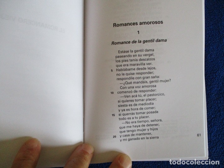 Libros de segunda mano: ROMANCERO ESPA&Ntilde;OL Ed. G. Blasco Aparicio Ediciones Bru&ntilde;o 1992 - Foto 7