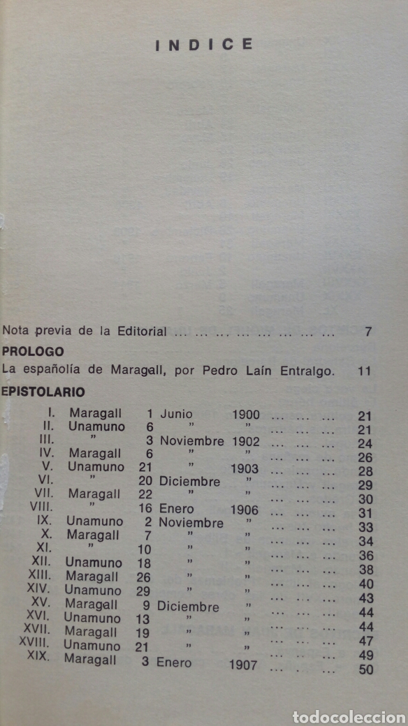 Libros de segunda mano: Epistolario y escritos complementarios. Unamuno - Maragall. - Foto 3