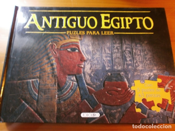 Libros de segunda mano: ANTIGUO EGIPTO. PUZZLES PARA LEER - TODOLIBRO EDICIONES, S.A. - 2007. - Foto 1
