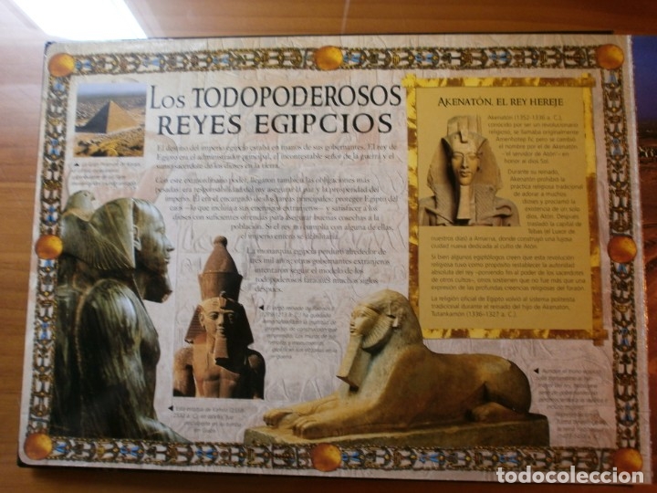 Libros de segunda mano: ANTIGUO EGIPTO. PUZZLES PARA LEER - TODOLIBRO EDICIONES, S.A. - 2007. - Foto 4