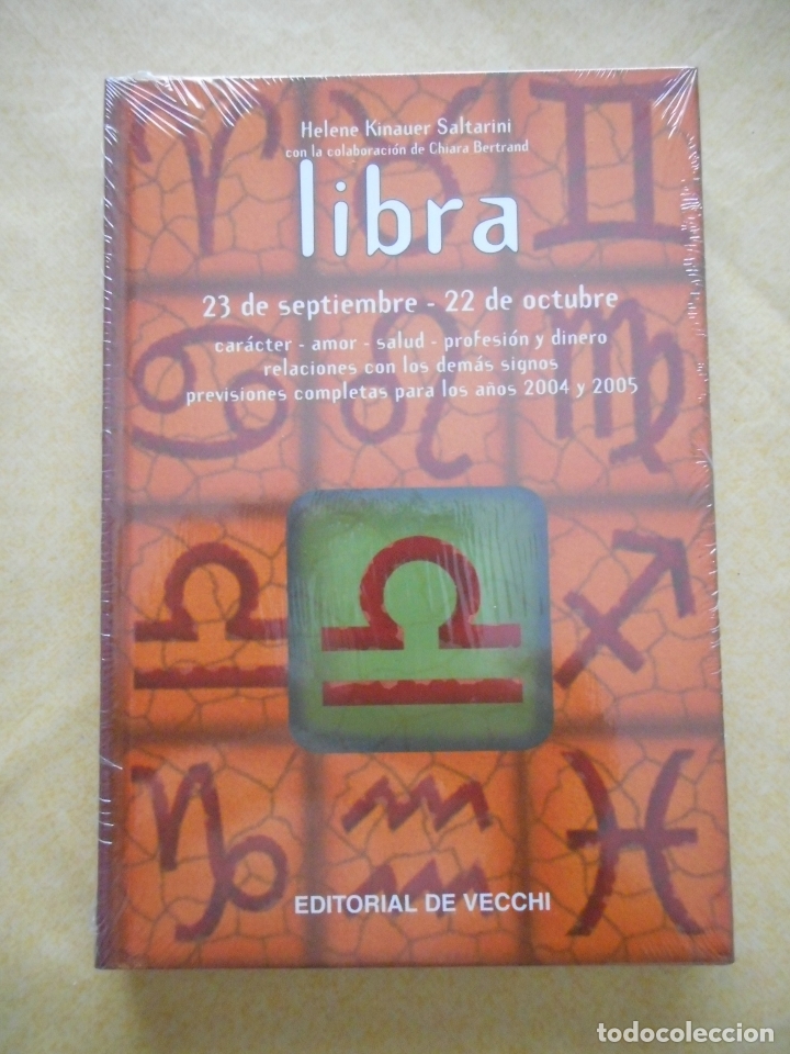 Libros de segunda mano: Libra. Helene Kinauer Saltarini. Editorial De Vecchi. Nuevo, sin abrir, sin uso - Foto 1