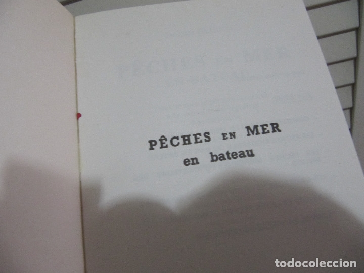 Libros de segunda mano: BONITO LIBRO DE PESCA-PECHES EN MER EN BATEAU JACQUES ELLUIN 1984 - Foto 4