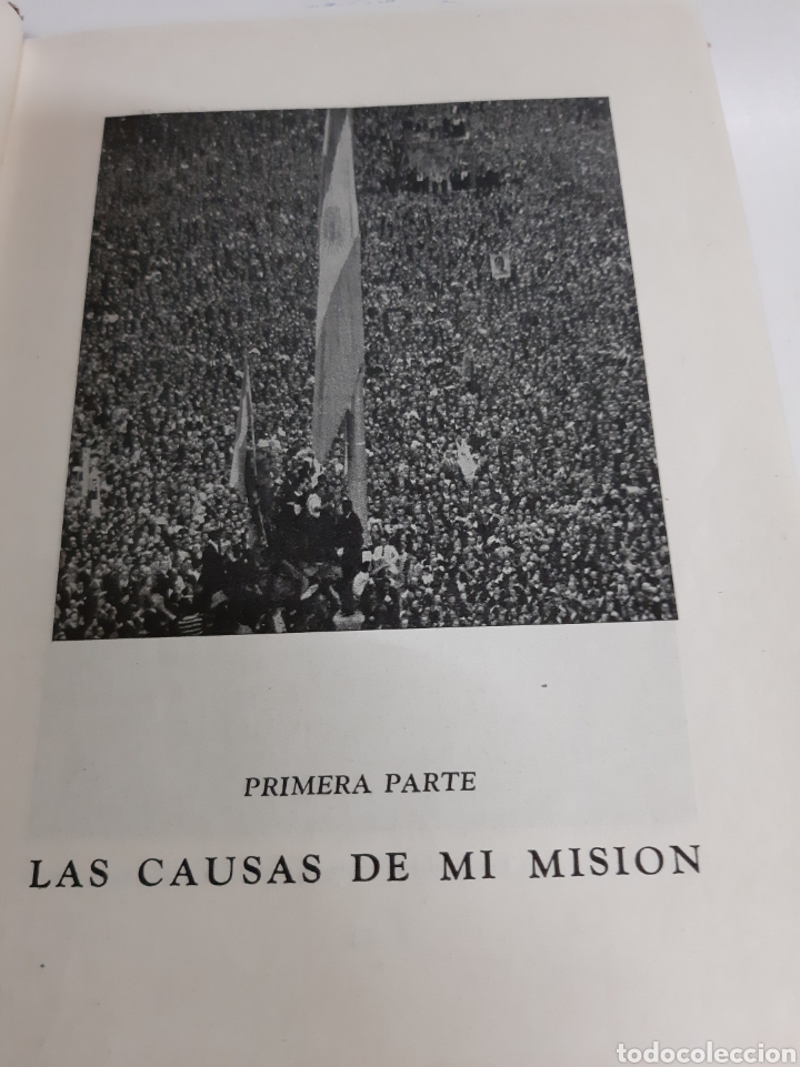 Libros de segunda mano: La raz&oacute;n demi vida Eva Per&oacute;n Peuser 1951 - Foto 3