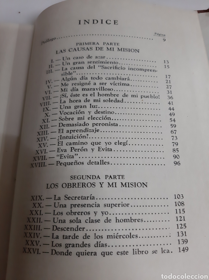 Libros de segunda mano: La raz&oacute;n demi vida Eva Per&oacute;n Peuser 1951 - Foto 5