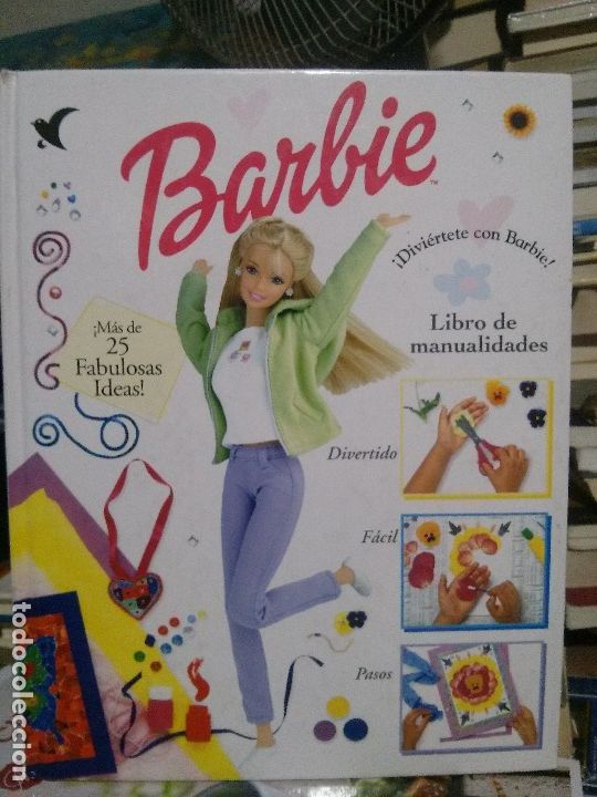 Libros de segunda mano: Barbie, libro de manualidades, Ed. Gaviota - Foto 1