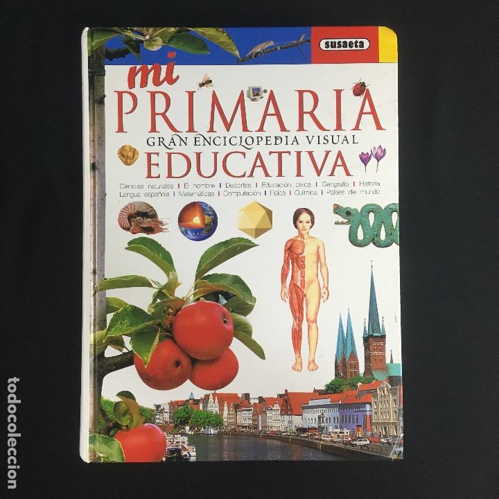 Libros de segunda mano: MI PRIMARIA-GRAN ENCICLOPEDIA VISUAL EDUCATIVA-SUSAETA-2001