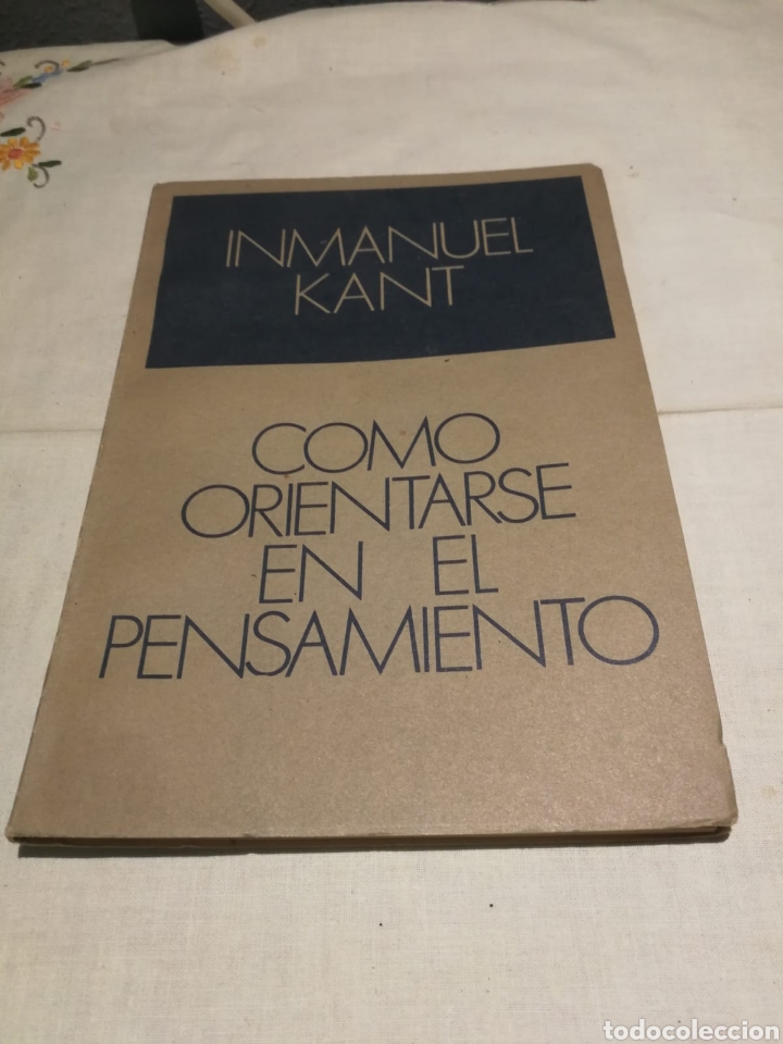 Libros de segunda mano: Como orientarse en el pensamiento Immanuel kant - Foto 1