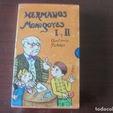 Libros de segunda mano: HERMANOS MONIGOTES I Y II - CAJA EDICION ESPECIAL - MOBY DICK 91 92 - ROBLES - BAYES. Lote 176260973