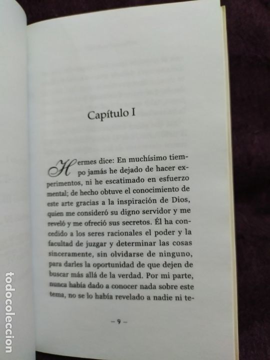 Libros de segunda mano: Los siete cap&iacute;tulos de oro. Hermes Trismegisto. - Foto 3