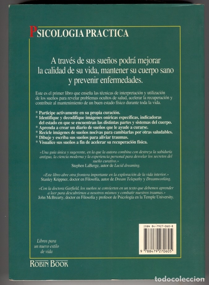 Libros de segunda mano: El Poder Curativo de los sue&ntilde;os Patricia Garfield - Foto 2