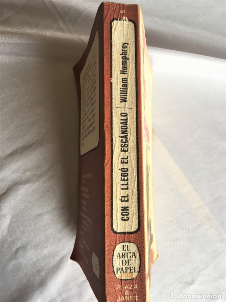 Libros de segunda mano: Con el lleg&oacute; el esc&aacute;ndalo de William Humphrey - Foto 3