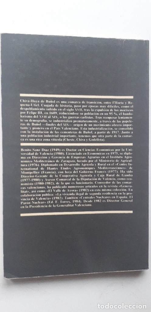 Libros de segunda mano: CHIVA. HOYA DE BU&Ntilde;OL - BENITO SANZ - Foto 3