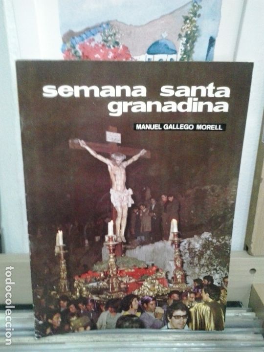 Libros de segunda mano: Semana santa granadina. Manuel Gallego Morell - Foto 1