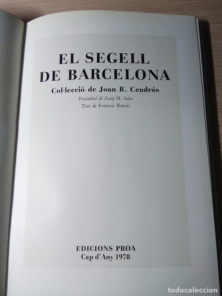Libros de segunda mano: EL SEGELL DE BARCELONA - Foto 3