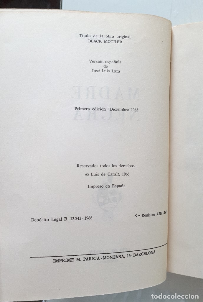 Libros de segunda mano: MADRE NEGRA / BASIL DAVIDSON / LUIS DE CARALT 1965 (1&ordf; EDICI&Oacute;N) - Foto 5