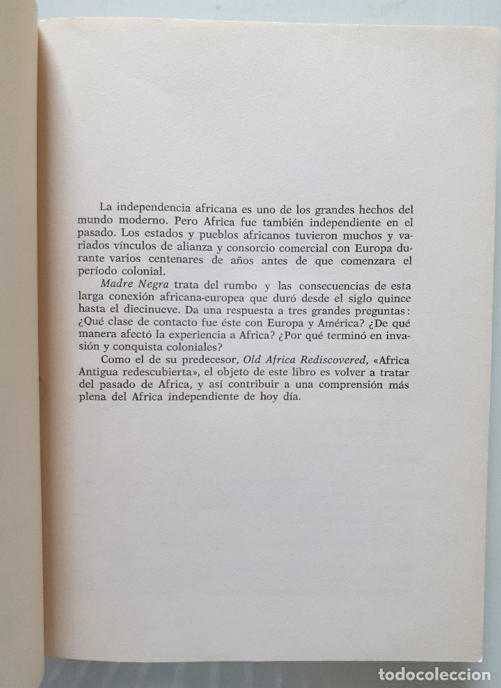 Libros de segunda mano: MADRE NEGRA / BASIL DAVIDSON / LUIS DE CARALT 1965 (1&ordf; EDICI&Oacute;N) - Foto 6