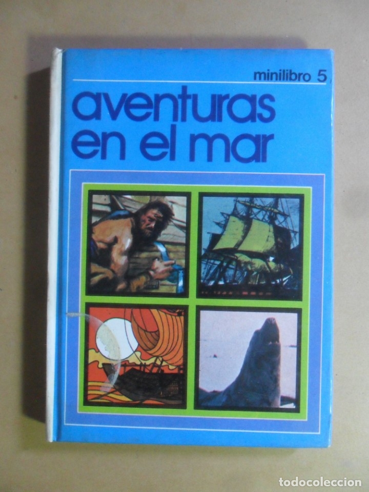 Libros de segunda mano: MINILIBRO 5 - AVENTURAS EN EL MAR - 1978 - Foto 1