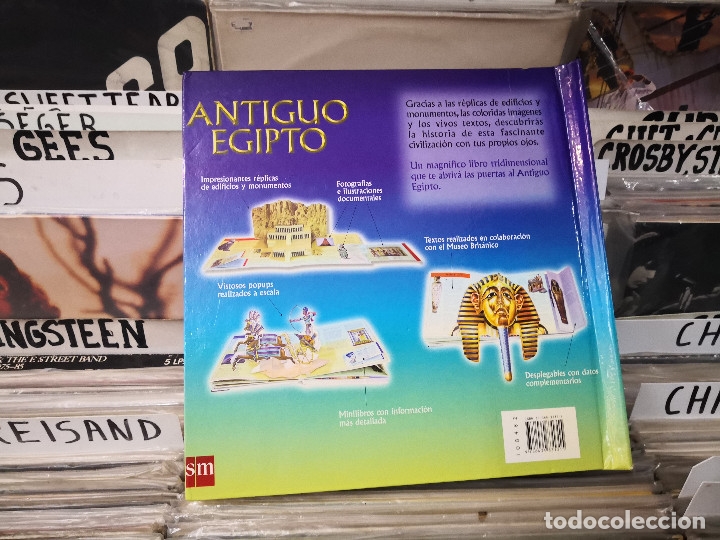 Libros de segunda mano: Antiguo Egipto - Libro Pop-UP - James Putnam - Ediciones SM - Foto 6