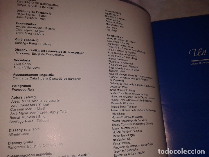 Libros de segunda mano: MONTURIOL, DIPUTACIO DE BARCELONA - Foto 2