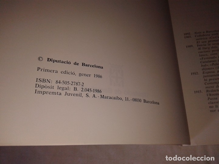 Libros de segunda mano: LES NINES DEL MUSEU ROMANTIC, 1&ordf; EDICION 1986, DIPUTACIO DE BARCELONA - Foto 2