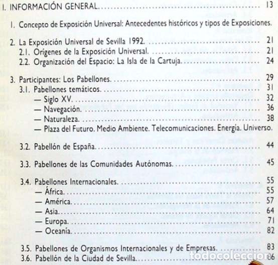 Libros de segunda mano: MATERIALES DID&Aacute;CTICOS EXPO 92 - PROGRAMAS DE VISITAS - JUNTA DE ANDALUC&Iacute;A 1992 - VER &Iacute;NDICE - Foto 2