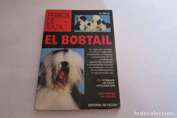 Libros de segunda mano: EL BOBTAIL RAZAS DE PERROS EDITORIAL VECCHI - Foto 1
