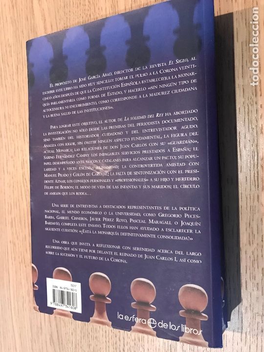 Libros de segunda mano: LA SOLEDAD DEL REY - JOS&Eacute; GARC&Iacute;A ABAD - Foto 5