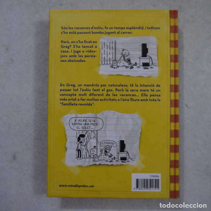 Libros de segunda mano: DIARI DEL GREG. QUINA CALDA! - JEFF KINNEY - 2015 - Foto 2