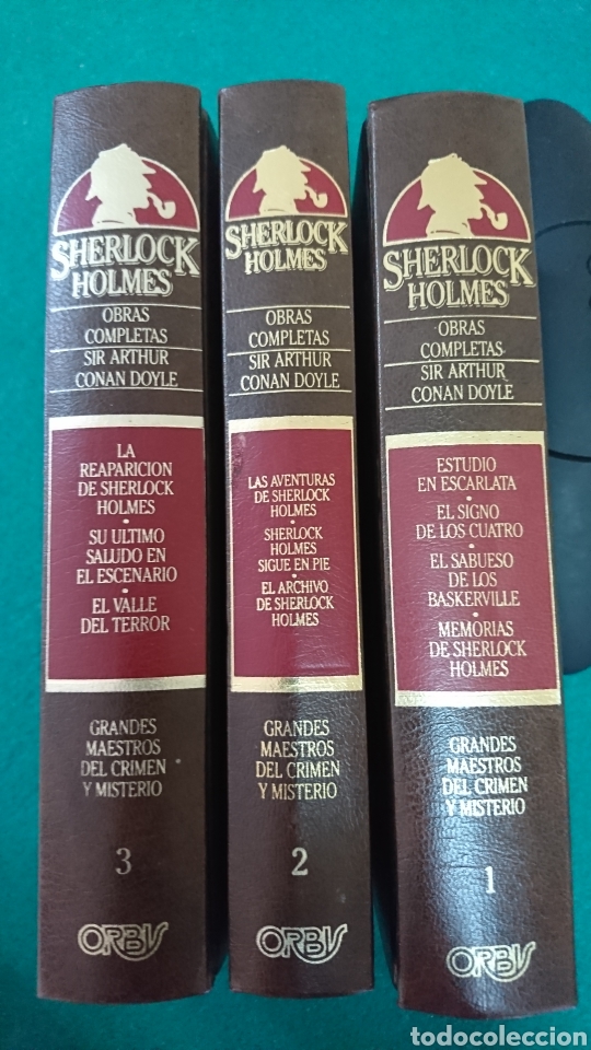 Libros de segunda mano: SHERLOCK HOLMES, tres tomos - Foto 1