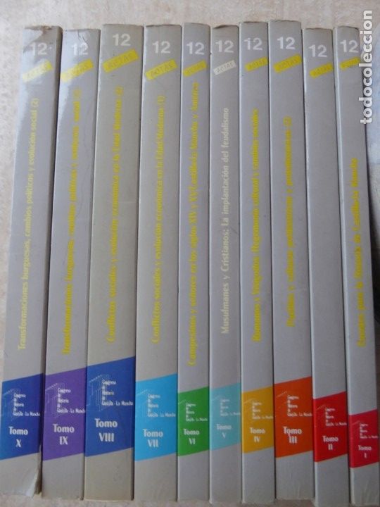 Libros de segunda mano: ACTAS 1&ordm; CONGRESO DE HISTORIA DE CASTILLA-LA MANCHA (10 TOMOS)