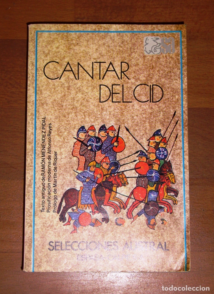 Libros de segunda mano: CANTAR DEL CID (Selecciones Austral ; 12. Cl&aacute;sicos) - Foto 1