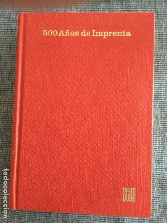 Libros de segunda mano: 500 A&ntilde;os de Imprenta. S. H. Steinberg. - Foto 1