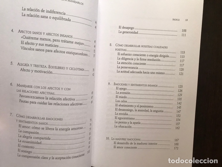 Libros de segunda mano: Los afectos.. C&oacute;mo aprender a manejarlos. Ramiro A. Calle. Como nuevo. Firma - Foto 4
