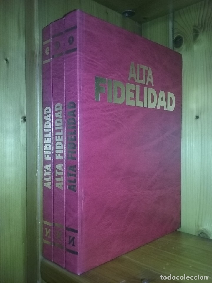 Libros de segunda mano: ALTA FIDELIDAD, EDICIONES NUEVA LENTE, TOMOS 1, 3 Y 4, 1980