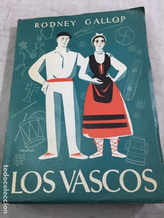Libros de segunda mano: Los vascos. Rodney Gallop. 1955 - Foto 1