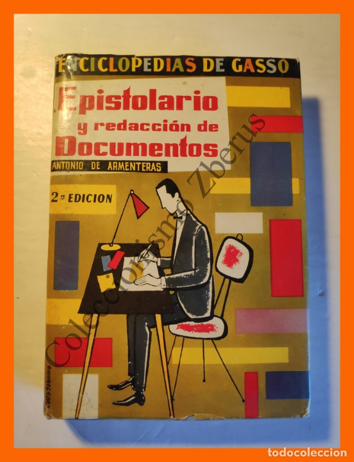 Libros de segunda mano: Epistolario y Redaccion de Documentos - Antonio de Armenteras - Foto 1