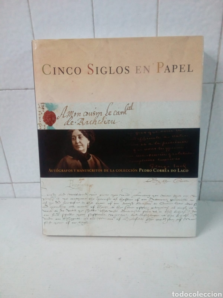 Libros de segunda mano: Cinco siglos en Papel. Pedro Correa do Lago - Foto 1