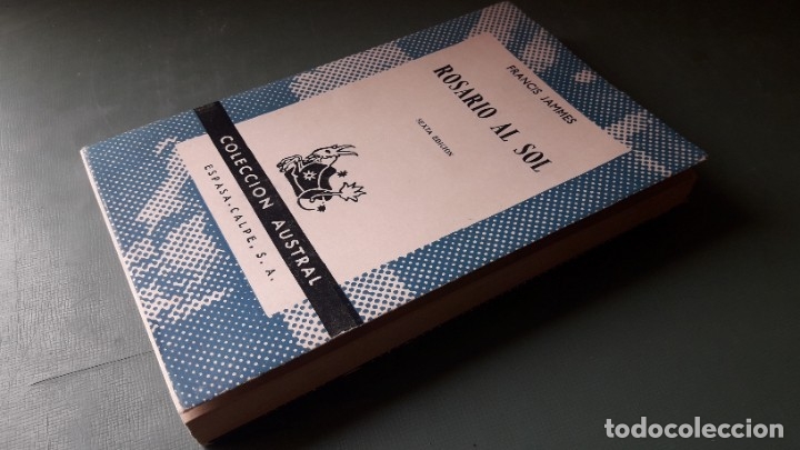 Libros de segunda mano: ROSARIO AL SOL. FRANCIS JAMMES - Foto 1