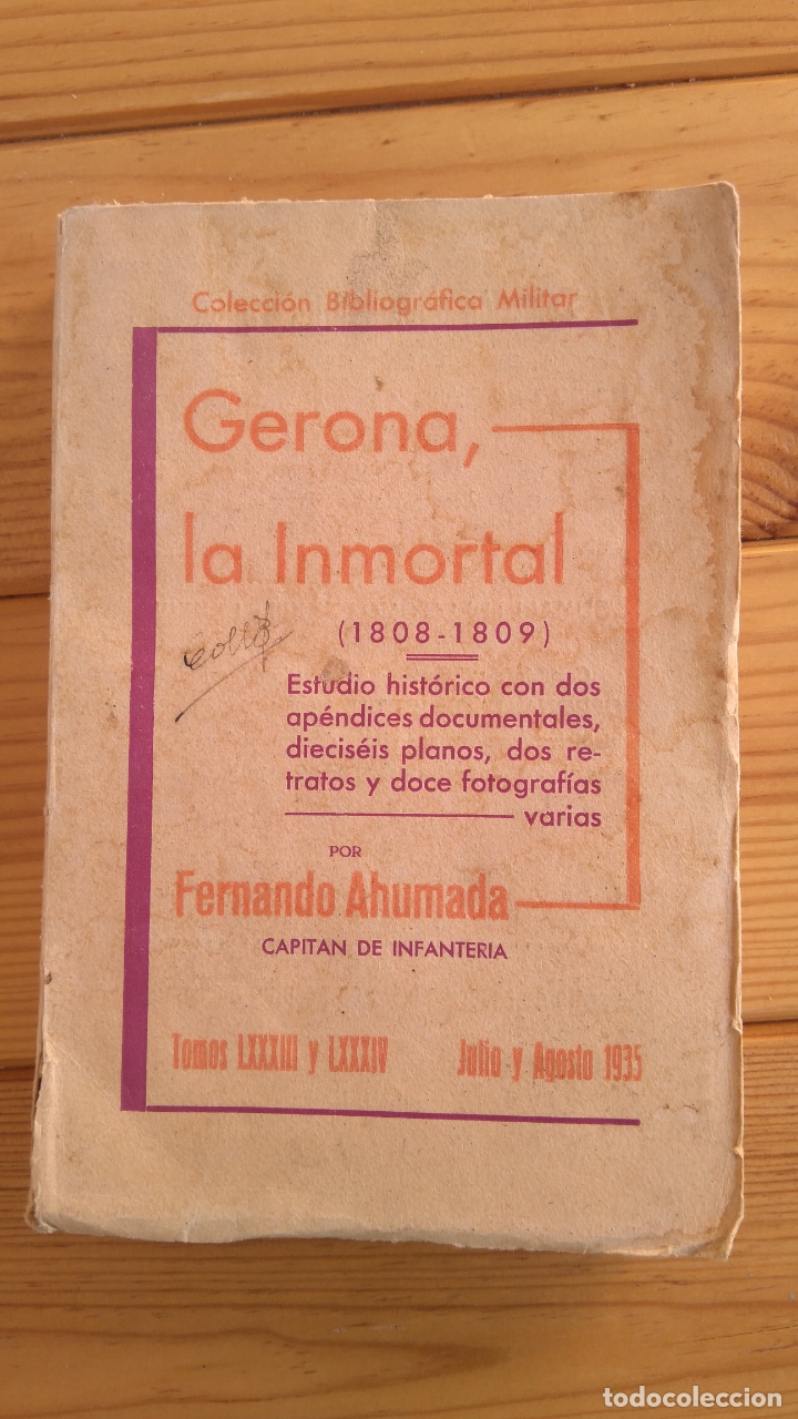 Libros de segunda mano: Gerona, la inmortal (1808-1809) - Foto 1