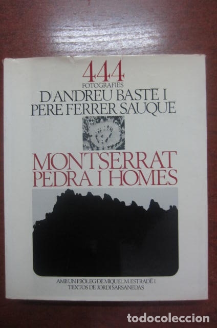 Second hand books: ref.0013272 MONTSERRAT PEDRA I HOMES Amb Un Proleg Miquel M. Estrade I Textos De Jordi ...
