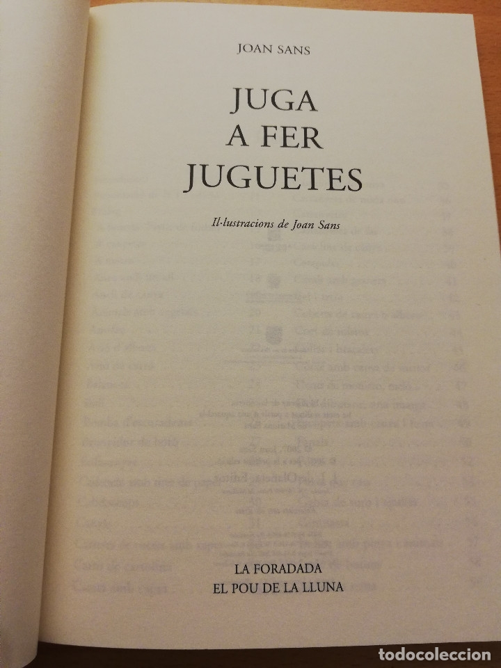 Libros de segunda mano: JUGA A FER JUGUETES (JOAN SANS) - Foto 2