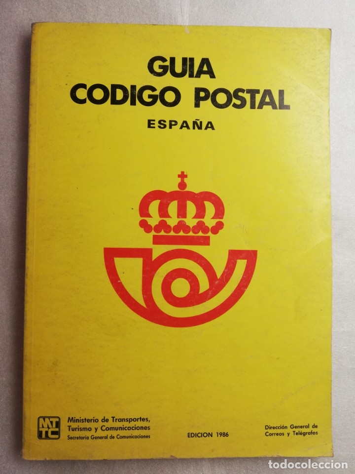 Guia correos codigo postal españa. 