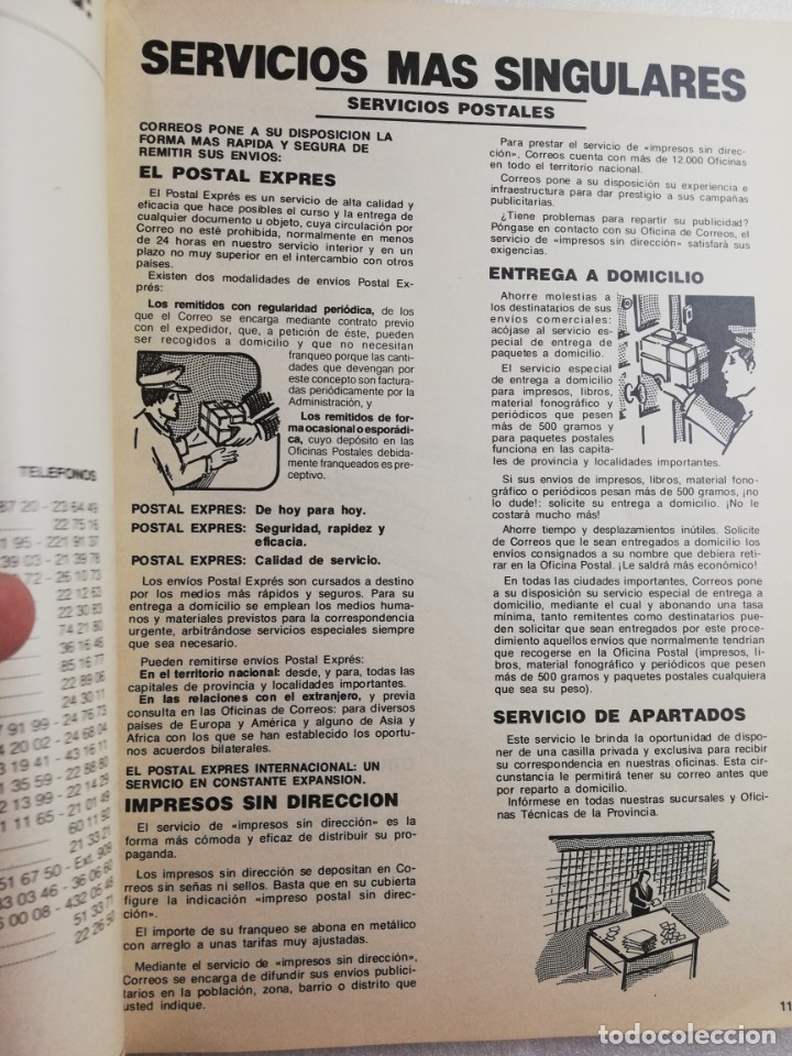 Libros de segunda mano: GUIA CORREOS CODIGO POSTAL ESPA&Ntilde;A. EDICION 1986 - Foto 2